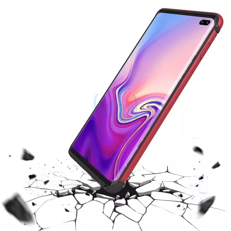 Противоударный металлический Чехол бампер Love Mei Shadow для Samsung Galaxy S10 Black (Черный) Противоударный металлический Чехол бампер Love Mei Shadow для Samsung Galaxy S10 Black (Черный)