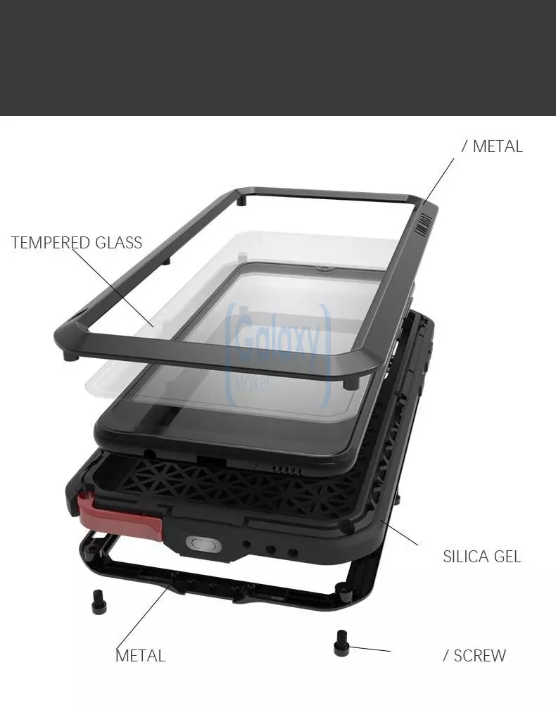 Противоударный металлический Чехол бампер Love Mei Powerful для Samsung Galaxy M30 Yellow (Желтый) Противоударный металлический Чехол бампер Love Mei Powerful для Samsung Galaxy M30 Yellow (Желтый)