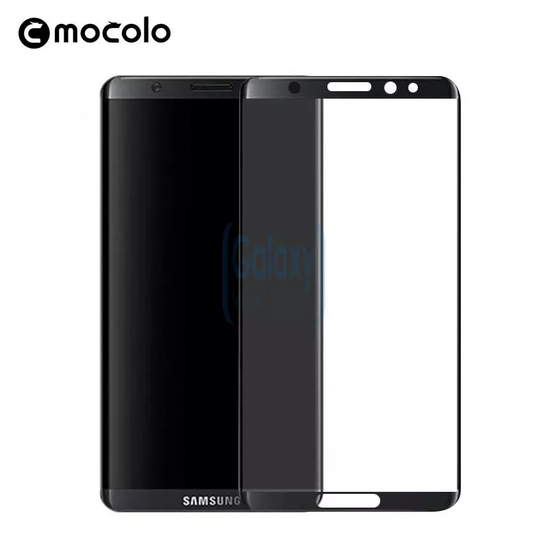 Защитное стекло Mocolo Full Cover Glue Glass для Samsung Galaxy S8 G950F Black (Черный)