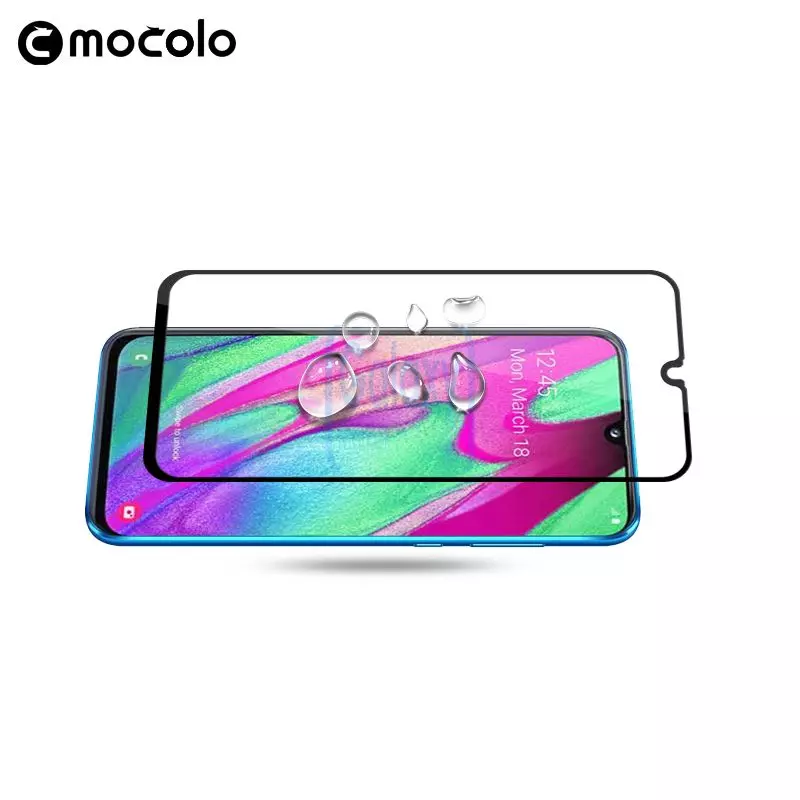 Защитное стекло Mocolo Full Cover Tempered Glass Protector для Samsung Galaxy A31 Black (Черный)