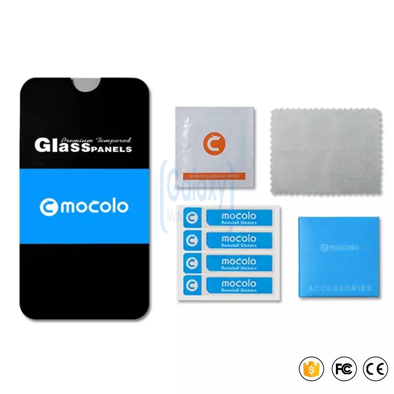 Защитное стекло Mocolo Full Cover Tempered Glass Protector для Samsung Galaxy A51 Black (Черный)
