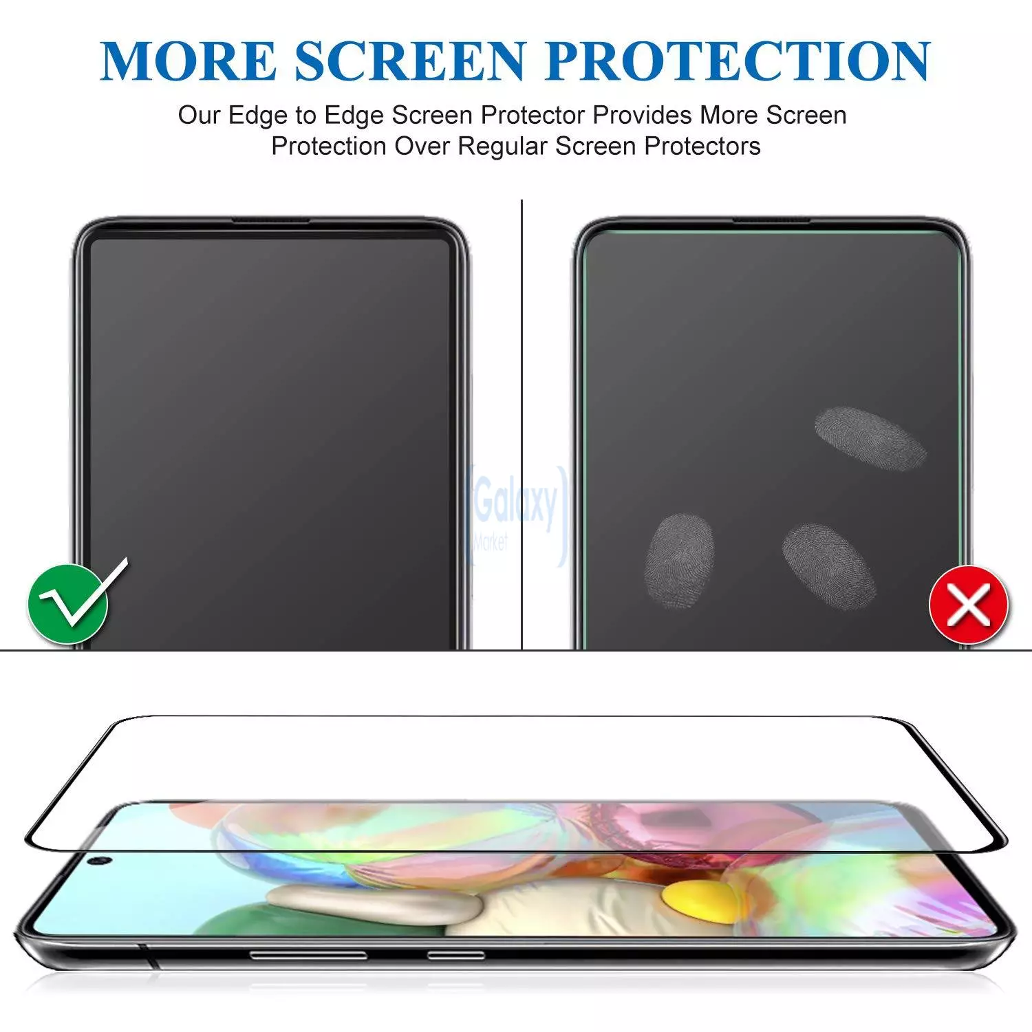 Защитное стекло Mocolo Full Cover Tempered Glass Protector для Samsung Galaxy S10 Lite Black (Черный)