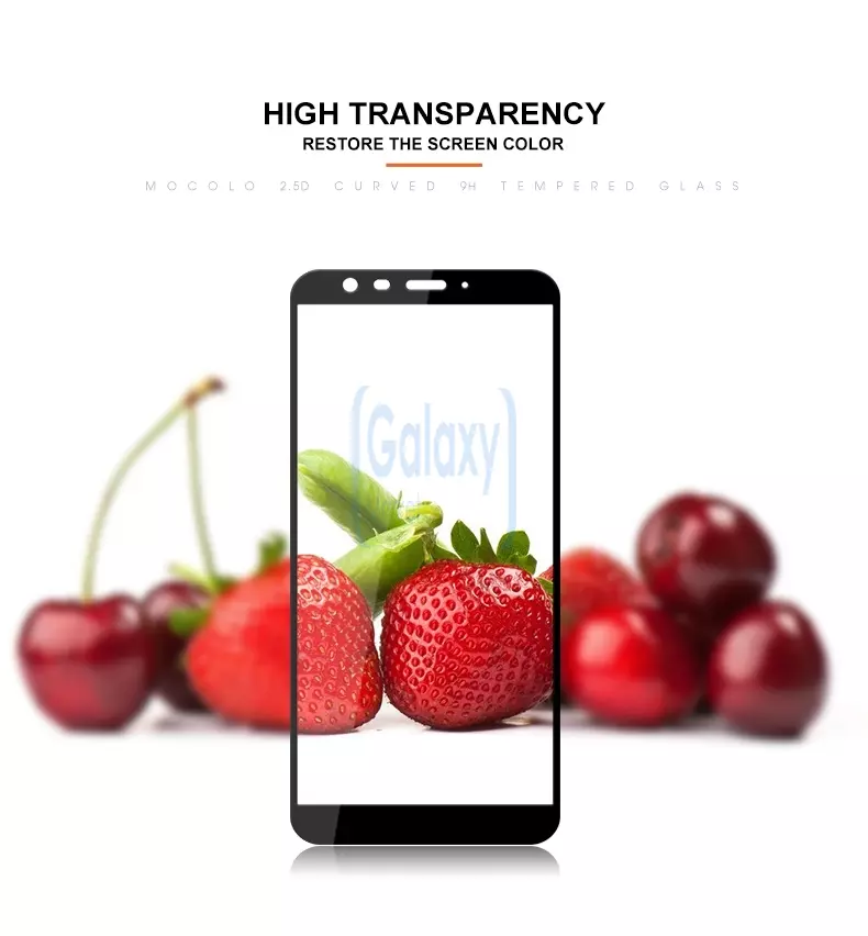 Защитное стекло Mocolo Full Cover Tempered Glass Protector для Samsung Galaxy A20 Back (Черный)