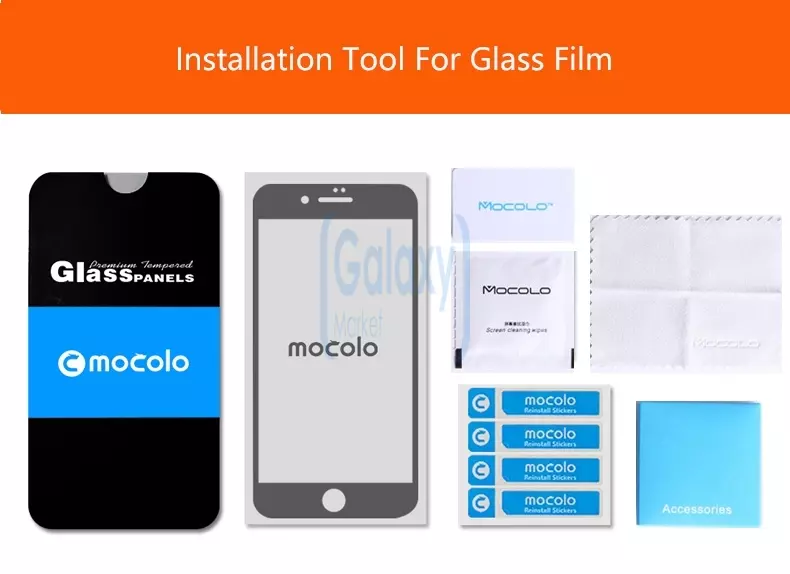 Защитное стекло Mocolo Full Cover Tempered Glass Protector для Samsung Galaxy A70 Back (Черный)