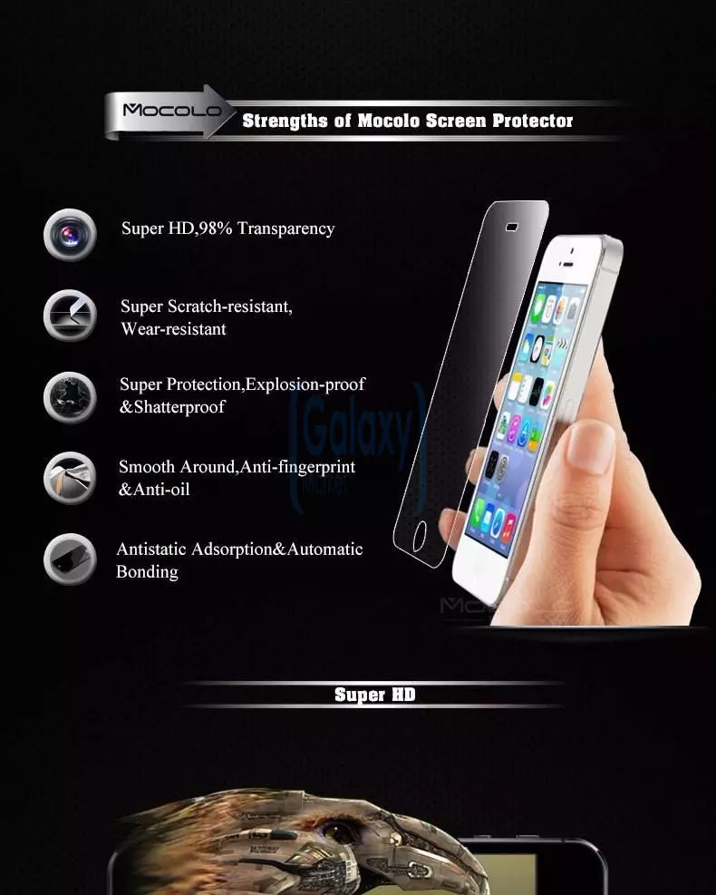 Защитное стекло Mocolo Premium Tempered Glass Protector для Samsung Galaxy Note 10 Lite