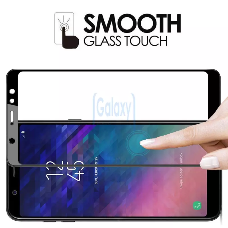 Защитное стекло Mocolo Full Cover Tempered Glass Protector для Samsung Galaxy A6 Plus 2018 Gold (Золотой)