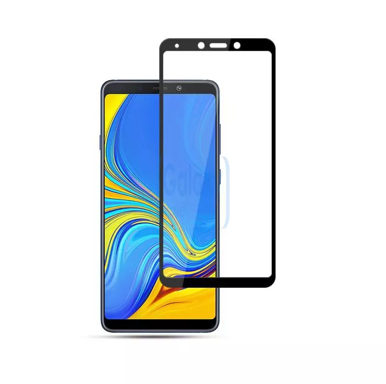 Защитное стекло Mocolo Full Cover Glue Glass для Samsung Galaxy A6 Plus 2018 Black (Черный)