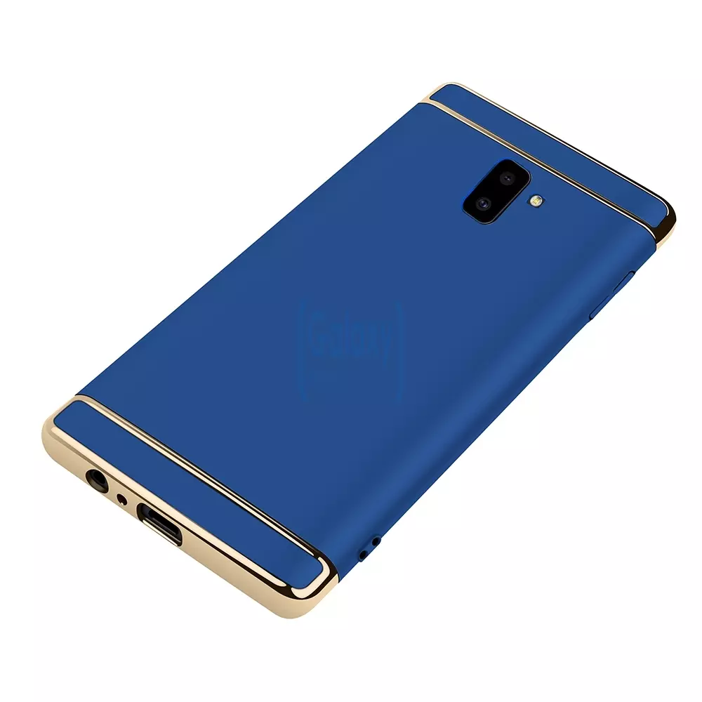 Чехол бампер Mofi Electroplating Case для Samsung Galaxy J4 2018 J400F Blue (Синий)