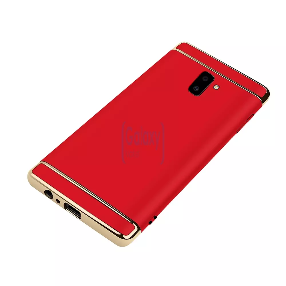 Чехол бампер Mofi Electroplating Case для Samsung Galaxy J4 2018 J400F Red (Красный)