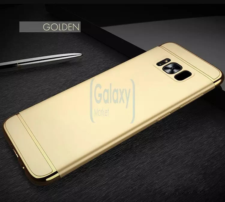Чехол бампер Mofi Electroplating Case для Samsung Galaxy S8 G950F Gold (Золотой)