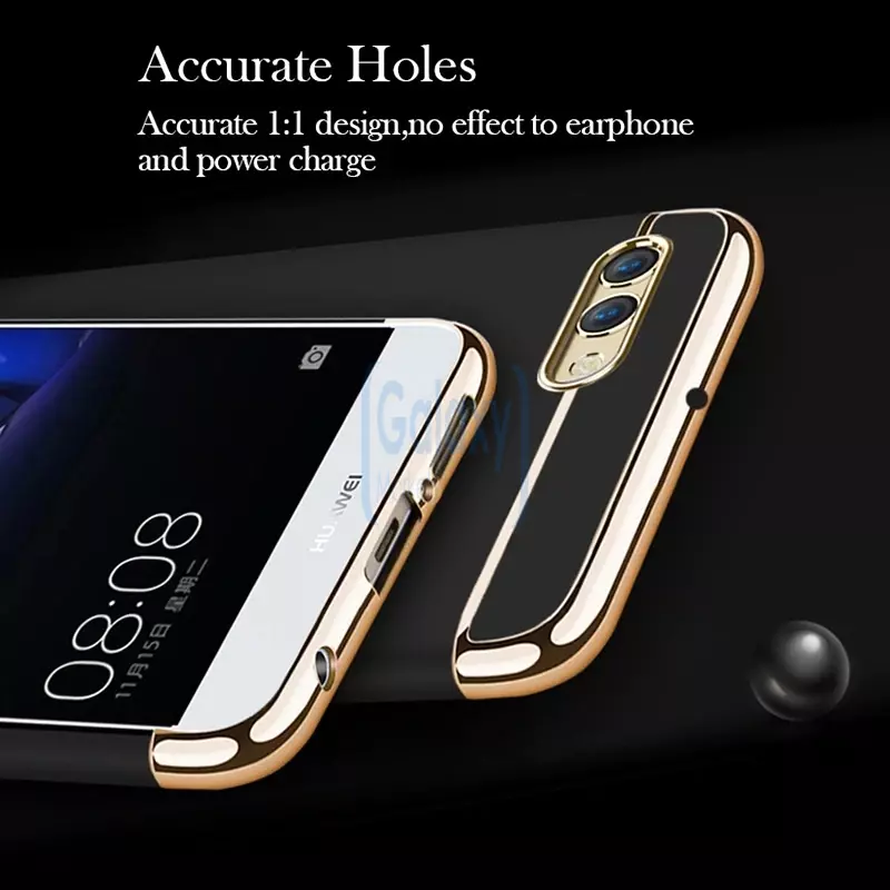 Чехол бампер Mofi Electroplating Case для Samsung Galaxy S8 Plus G955F Gold (Золотой)