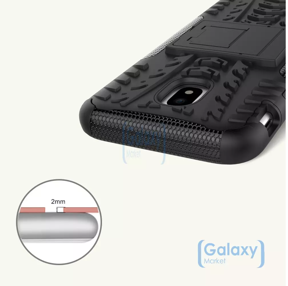 Чехол бампер Nevellya Case для Samsung Galaxy J7 2017 Orange (Оранжевый)