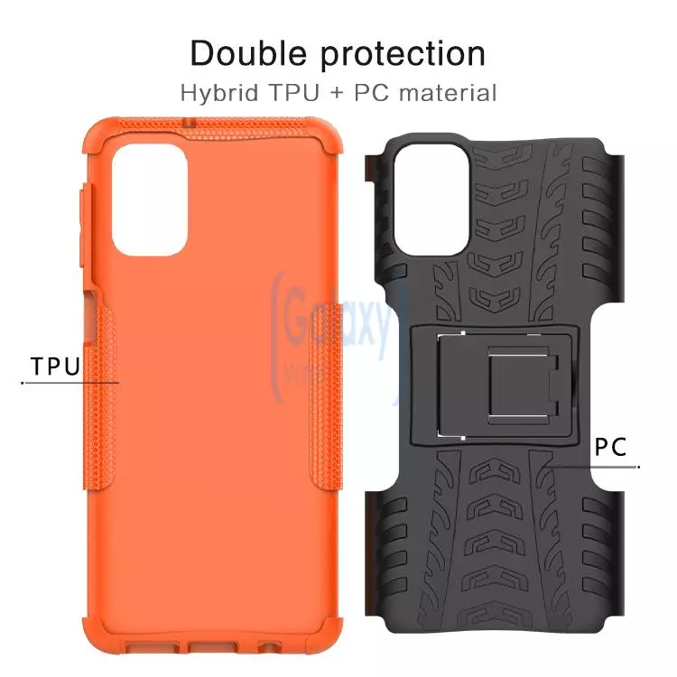 Чехол бампер Nevellya Case для Samsung Galaxy M31s Green (Зеленый)