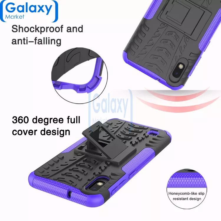 Чехол бампер Nevellya Series для Samsung Galaxy A10 (2019) Orange (Оранжевый)