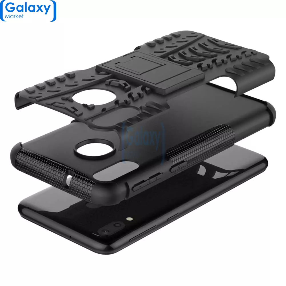 Чехол бампер Nevellya Series для Samsung Galaxy A40 (2019) Green (Зеленый)