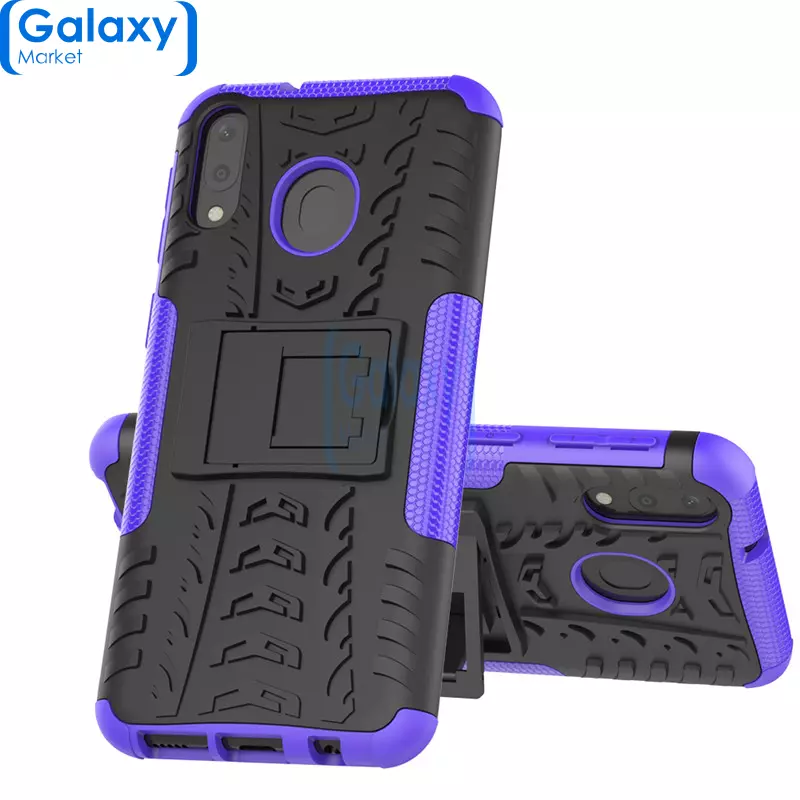 Чехол бампер Nevellya Series для Samsung Galaxy A30 (2019) Purple (Фиолетовый)