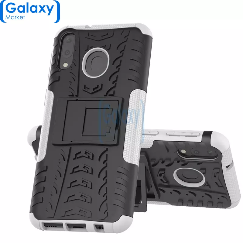 Чехол бампер Nevellya Series для Samsung Galaxy A20 (2019) White (Белый)