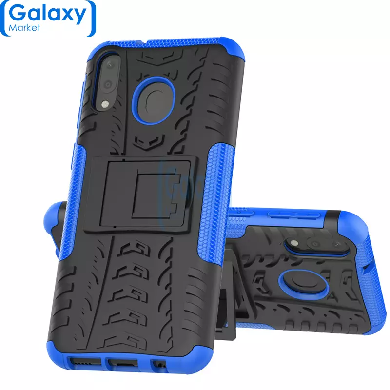Чехол бампер Nevellya Series для Samsung Galaxy A30 (2019) Blue (Синий)