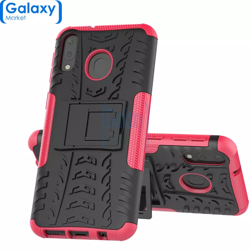 Чехол бампер Nevellya Series для Samsung Galaxy A40 (2019) Pink (Розовый)