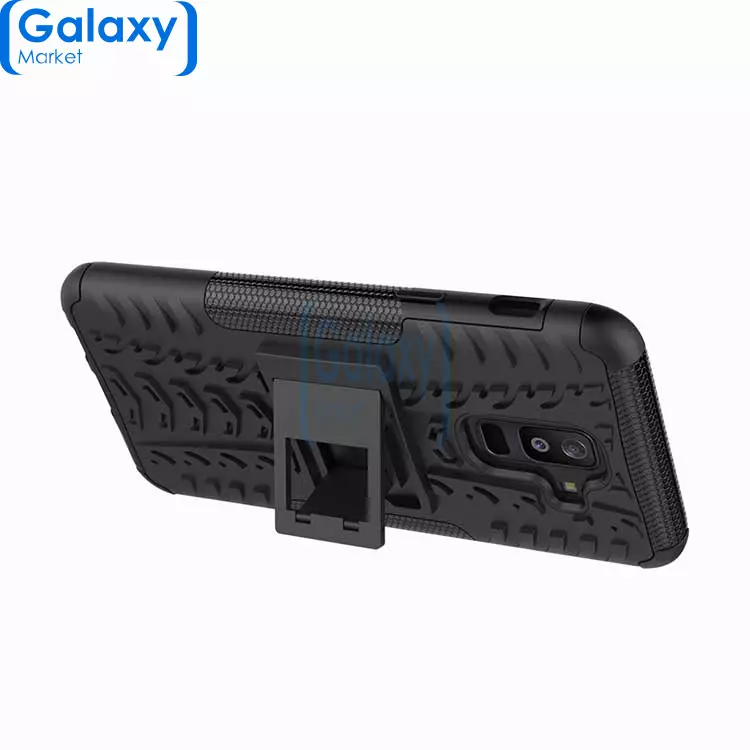 Чехол бампер Nevellya Series для Samsung Galaxy A6 Plus (2018) Black (Черный)