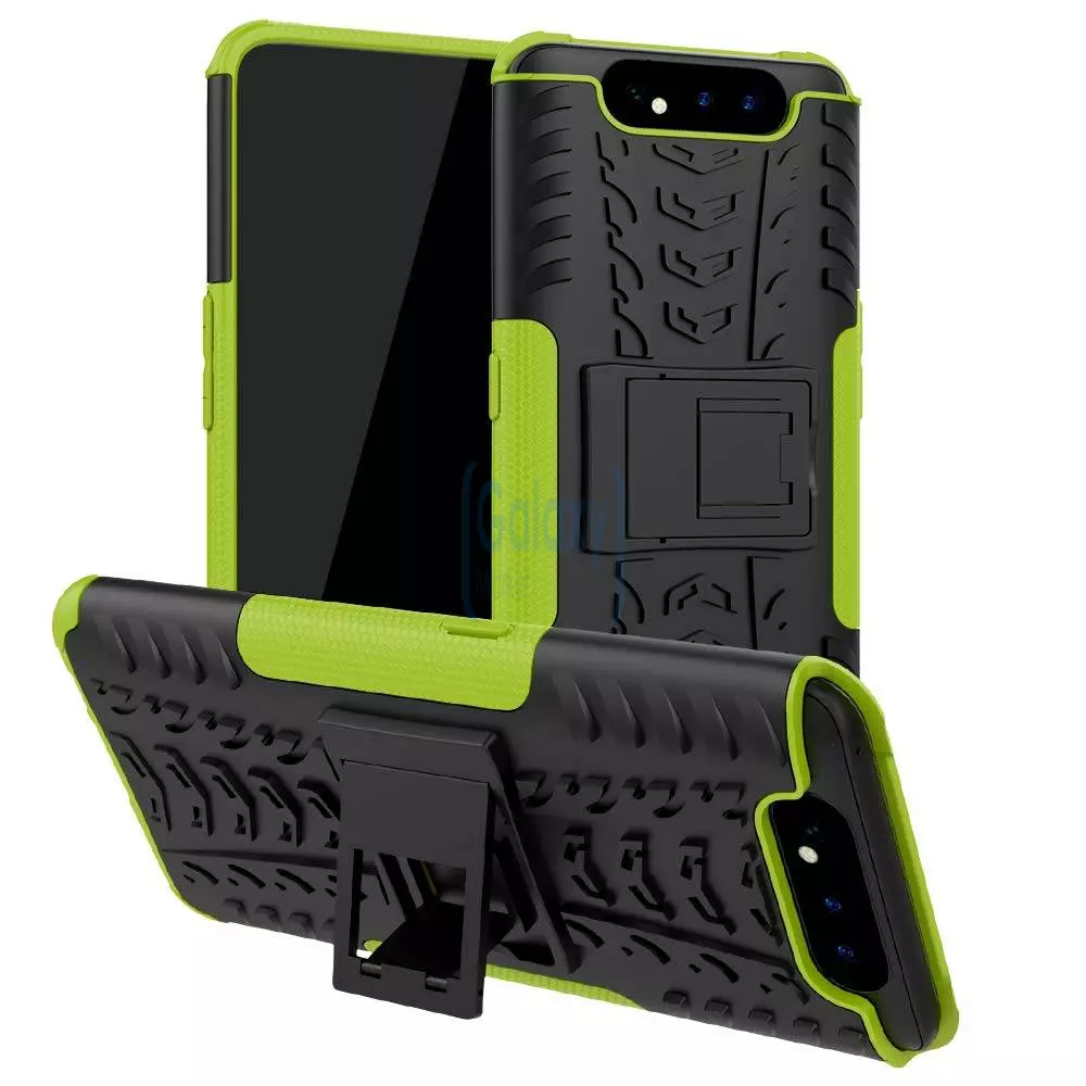 Чехол бампер Nevellya Case для Samsung Galaxy A90 Green (Зеленый)