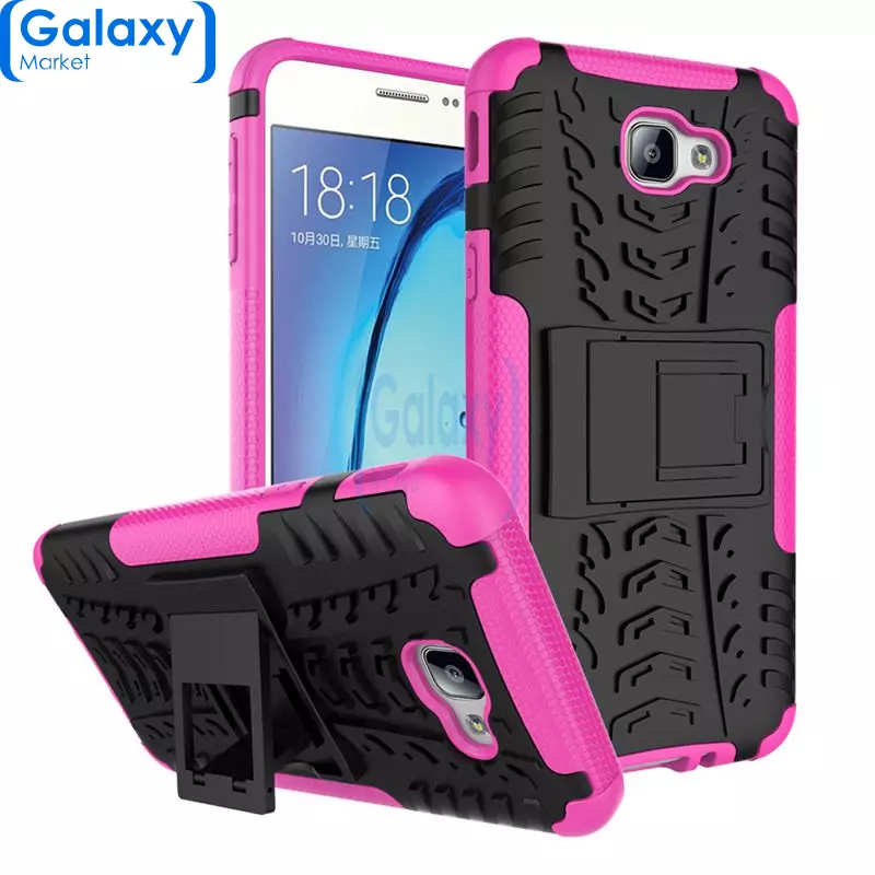 Чехол бампер Nevellya Series для Samsung Galaxy J4 Plus (2018) Pink (Розовый)