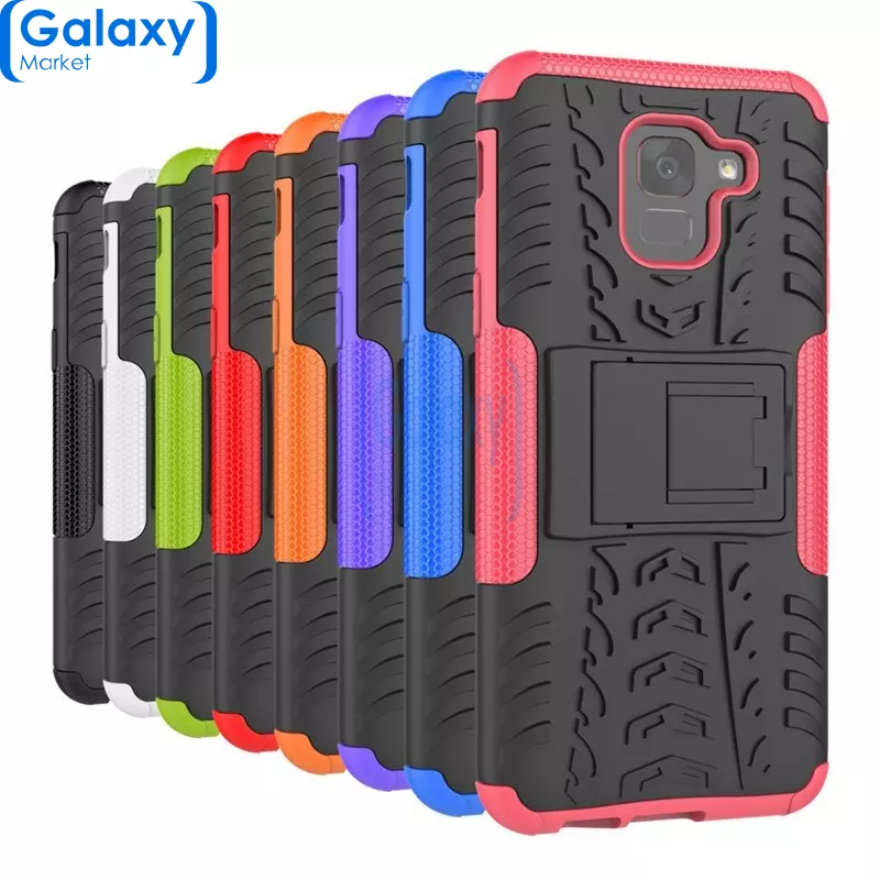 Чехол бампер Nevellya Series для Samsung Galaxy J6 (2018) Orange (Оранжевый)