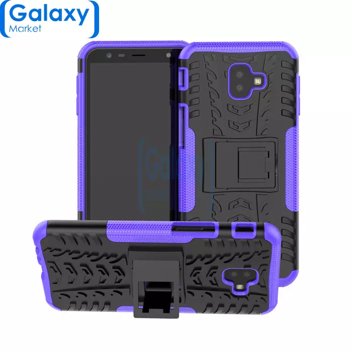 Чехол бампер Nevellya Series для Samsung Galaxy J6 Plus (2018) Purple (Фиолетовый)