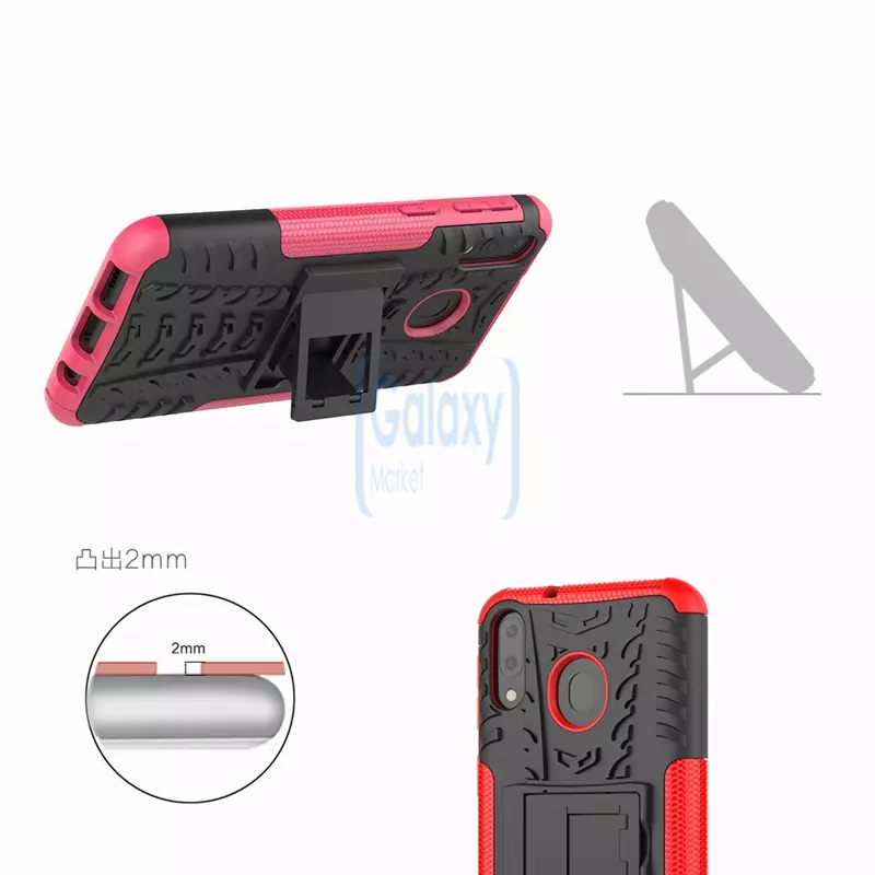 Чехол бампер Nevellya Case для Samsung Galaxy A10s Pink (Розовый)