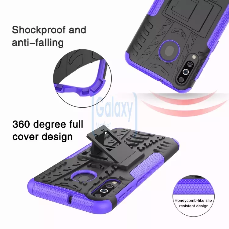 Чехол бампер Nevellya Case для Samsung Galaxy M30s Black (Черный)