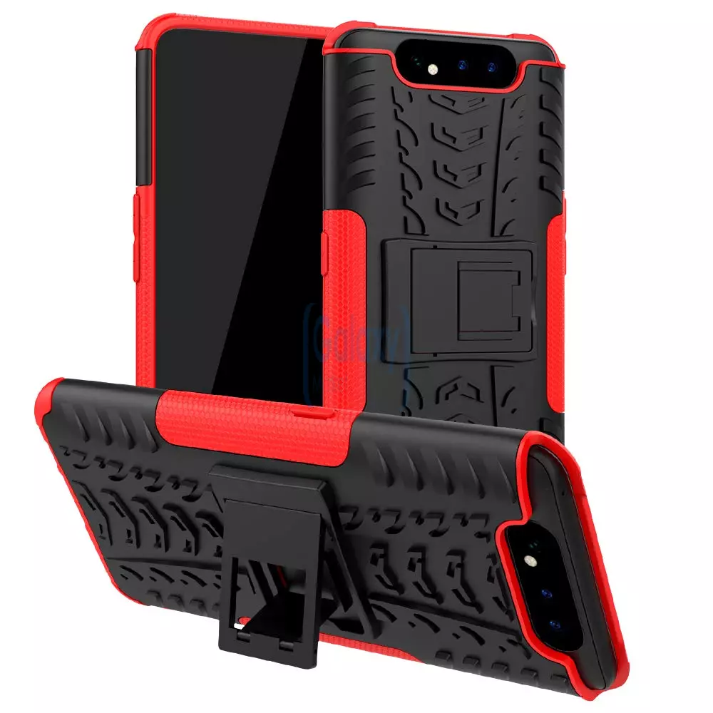 Чехол бампер Nevellya Case для Samsung Galaxy A80 Red (Красный)