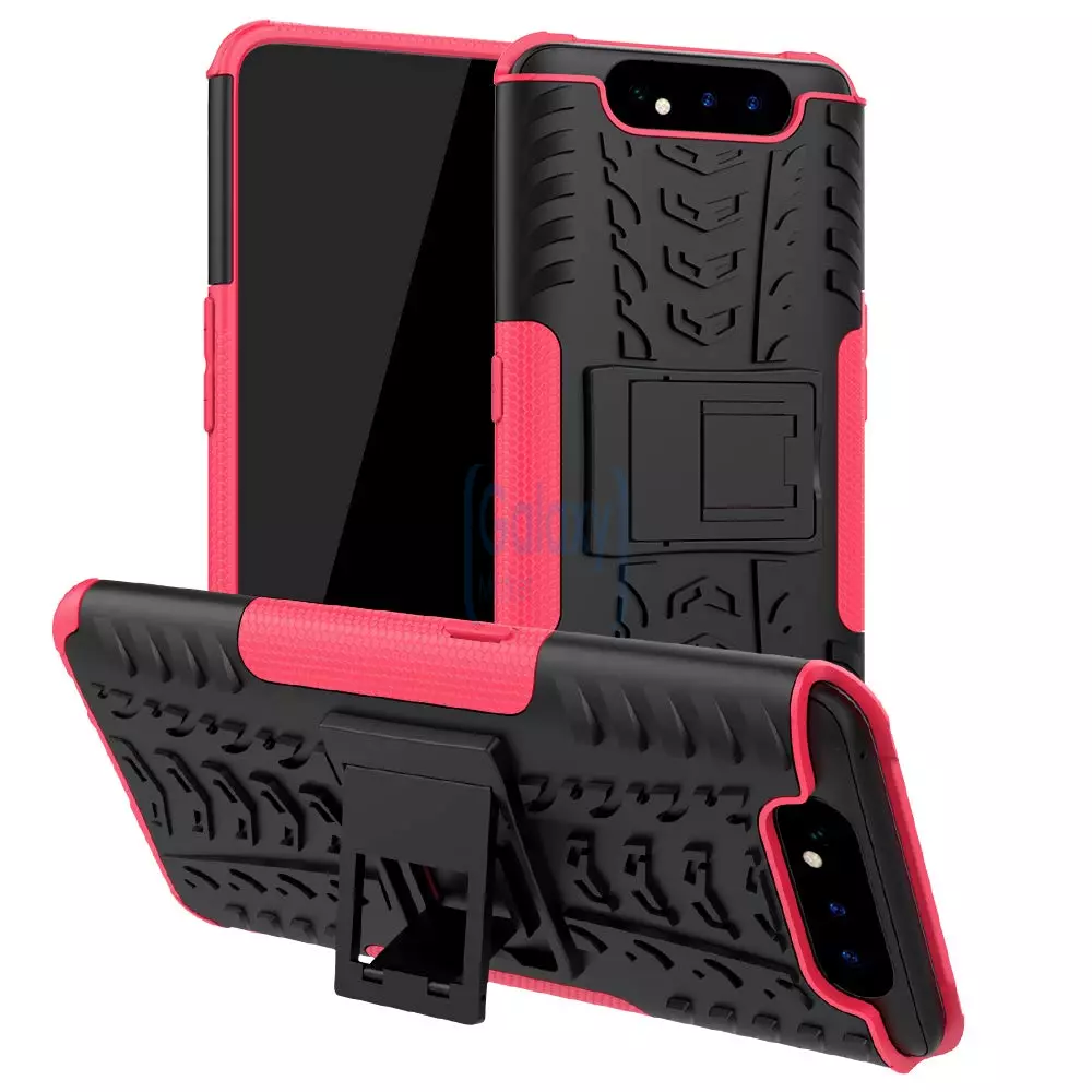 Чехол бампер Nevellya Case для Samsung Galaxy A80 Pink (Розовый)