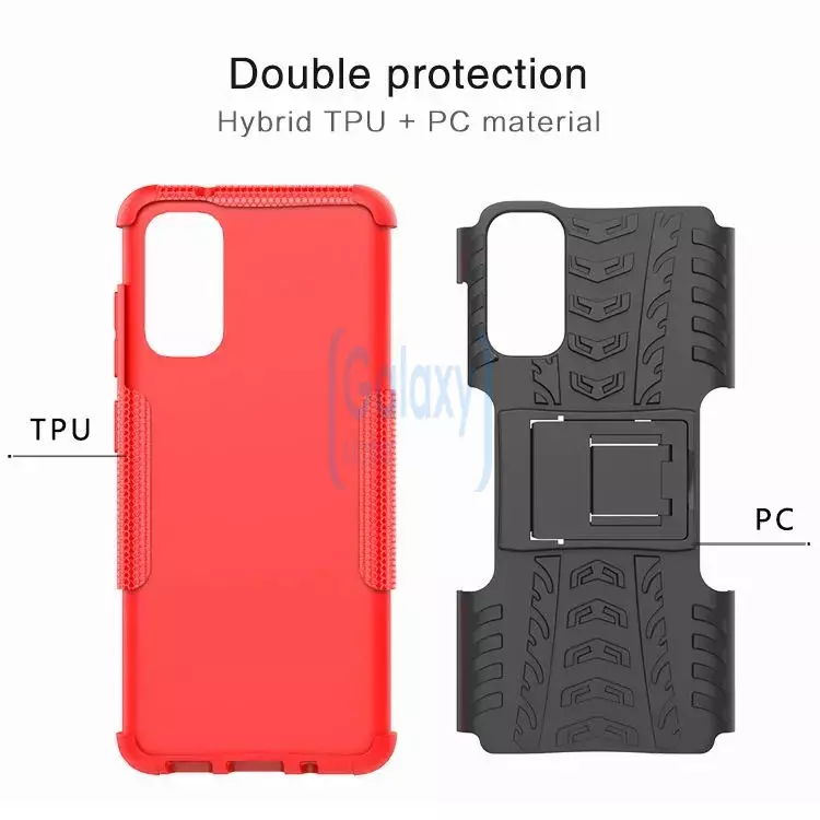 Чехол бампер Nevellya Case для Samsung Galaxy S20 Red (Красный)