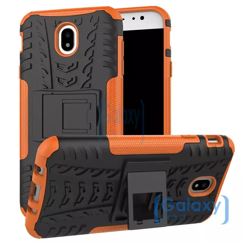 Чехол бампер Nevellya Case для Samsung Galaxy J5 2017 J530 Orange (Оранжевый)