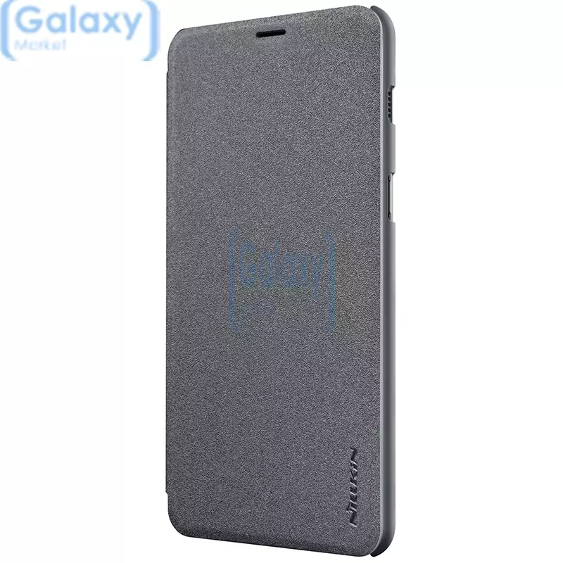 ЗащитнаяЧехол книжка Nillkin New Leather Case Sparkle для Samsung Galaxy A8 Plus Black (Черный)