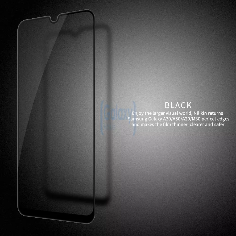 Защитное стекло Nillkin CP+PRO Tempered Glass для Samsung Galaxy A20 Black (Черный)