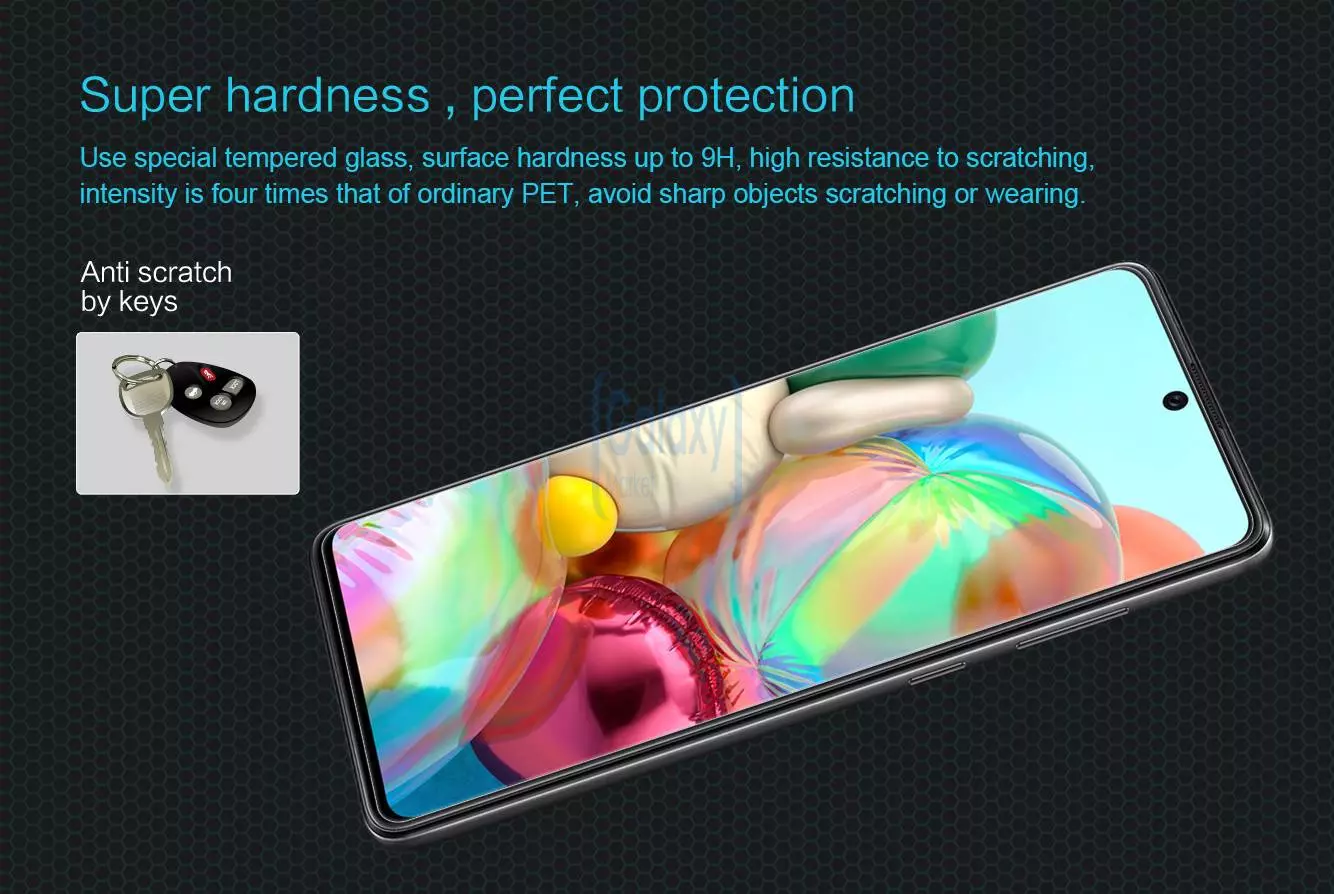 Защитное стекло для Samsung Galaxy M52 Nillkin H Crystal Clear (Прозрачный)