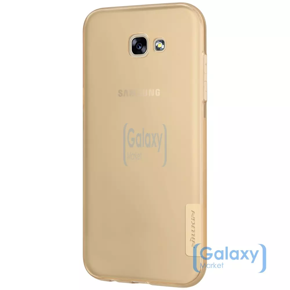 Чехол бампер Nillkin Nature TPU Case для Samsung Galaxy A3 (A3 2017) Brown (Коричневый)