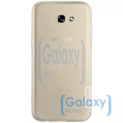Чехол бампер Nillkin Nature TPU Case для Samsung Galaxy A7 A720F (A7 2017) Gray (Серый)