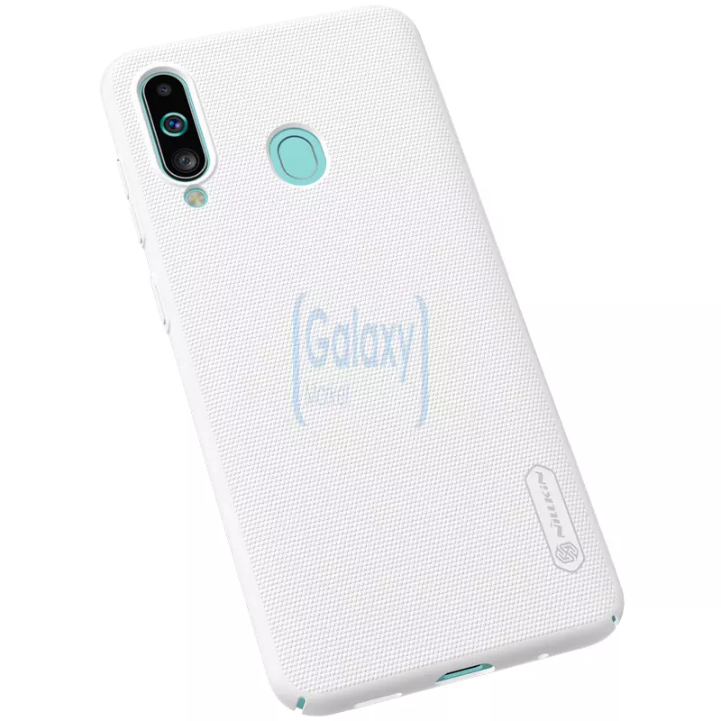 Чехол бампер Nillkin Super Frosted Shield для Samsung Galaxy M40 White (Белый)