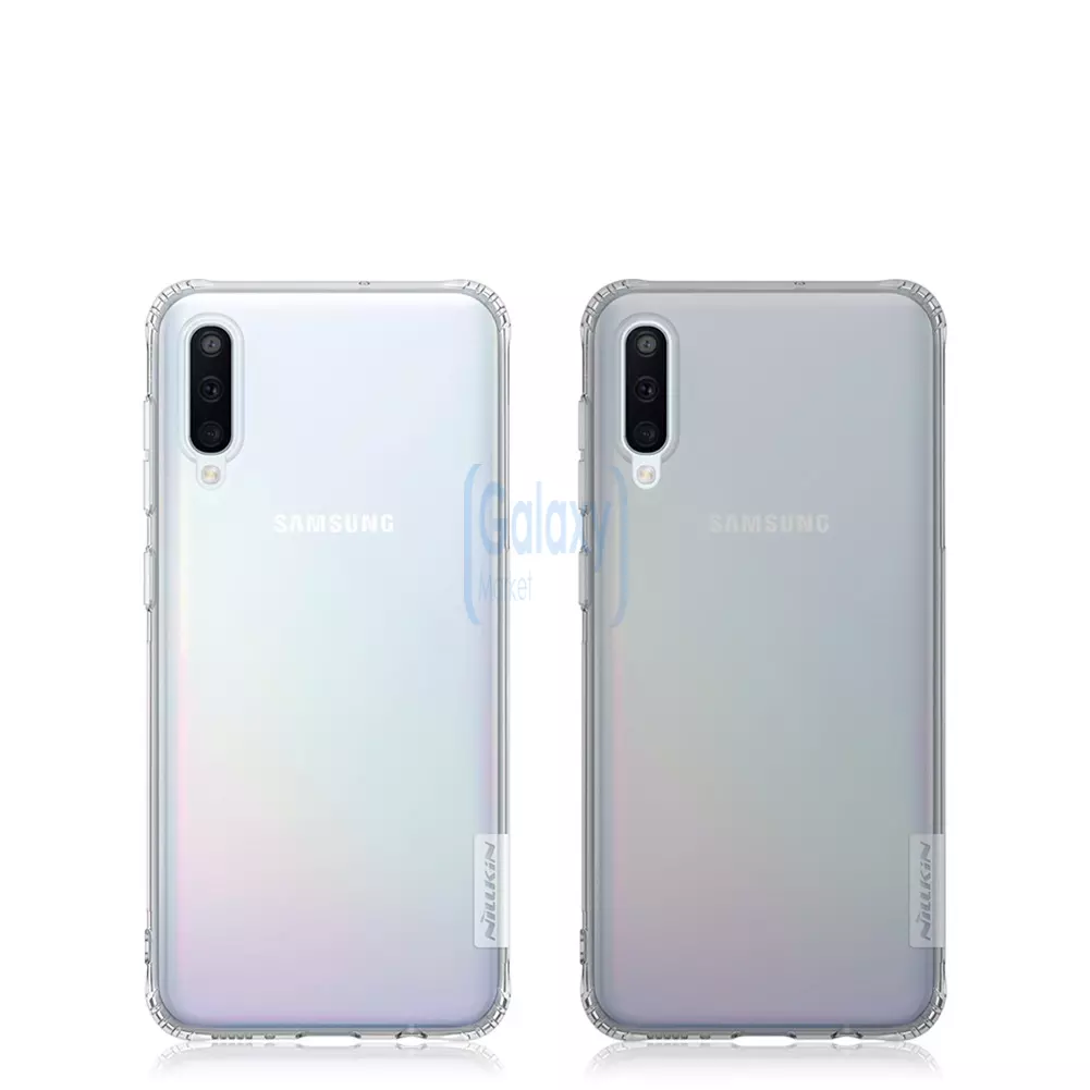 Чехол бампер Nillkin TPU Nature Case для Samsung Galaxy A30s Gray (Серый)