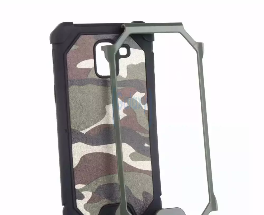 Чехол бампер NX Case Camouflage Series для Samsung Galaxy J4 2018 J400F Brown (Коричневый)