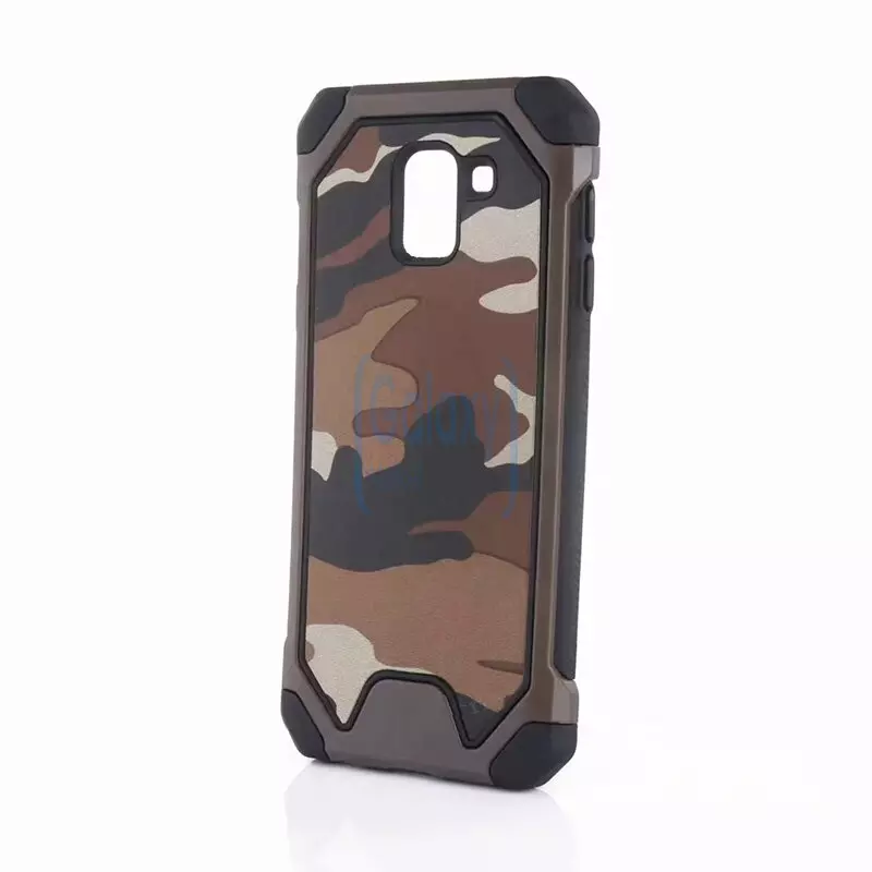 Чехол бампер NX Case Camouflage Series для Samsung Galaxy J4 Plus Brown (Коричневый)