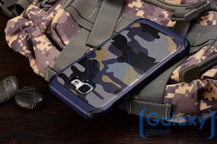 Чехол бампер NX Case Camouflage Case для Samsung Galaxy A5 (A5 2017) Blue (Синий)