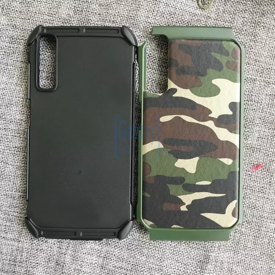 Чехол бампер NX Case Camouflage Series для Samsung Galaxy A6 2018 Brown (Коричневый)