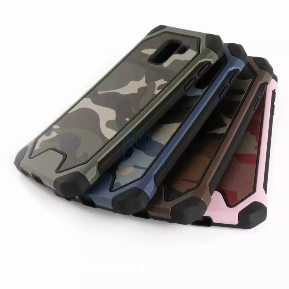Чехол бампер NX Case Camouflage Series для Samsung Galaxy J6 2018 J600F Brown (Коричневый)