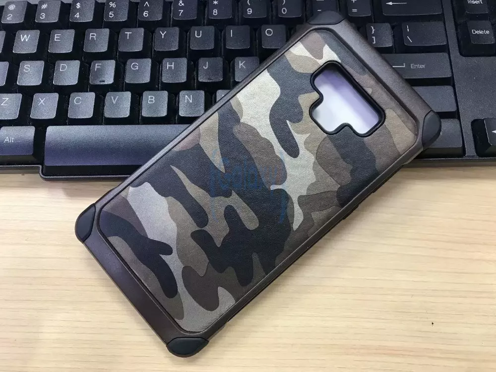Чехол бампер NX Case Camouflage Series для Samsung Galaxy Note 9 Brown (Коричневый)