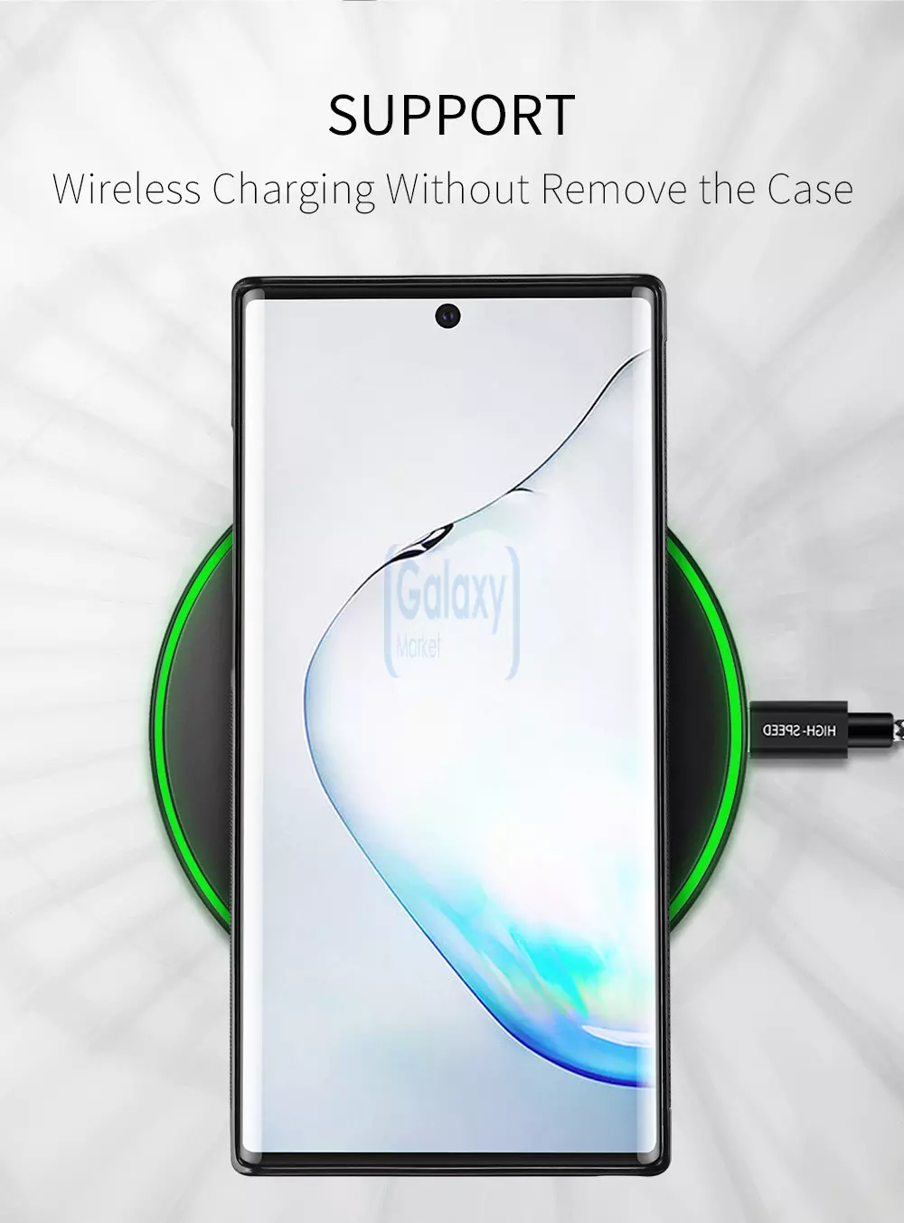 Чехол бампер Dux Ducis Pocard Case для Samsung Galaxy Note 10 Black (Черный)