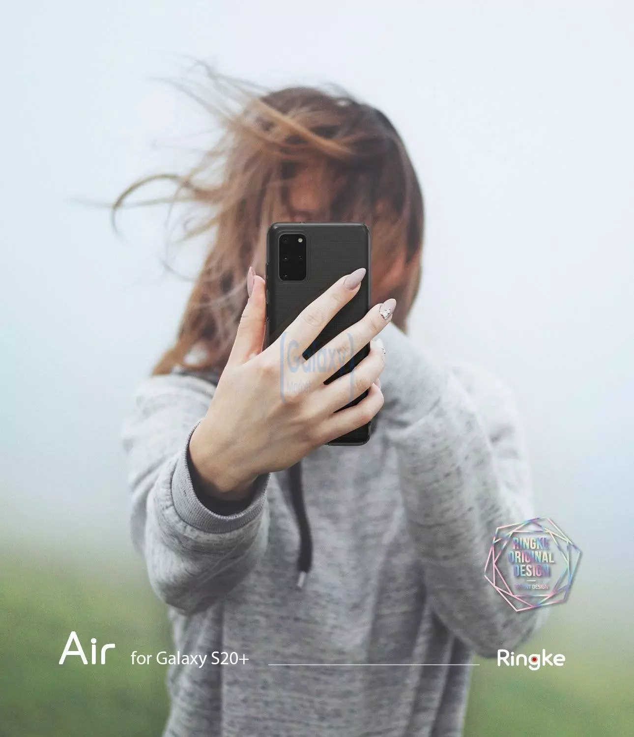 Чехол бампер Ringke Air для Samsung Galaxy S20 Plus Clear (Прозрачный)