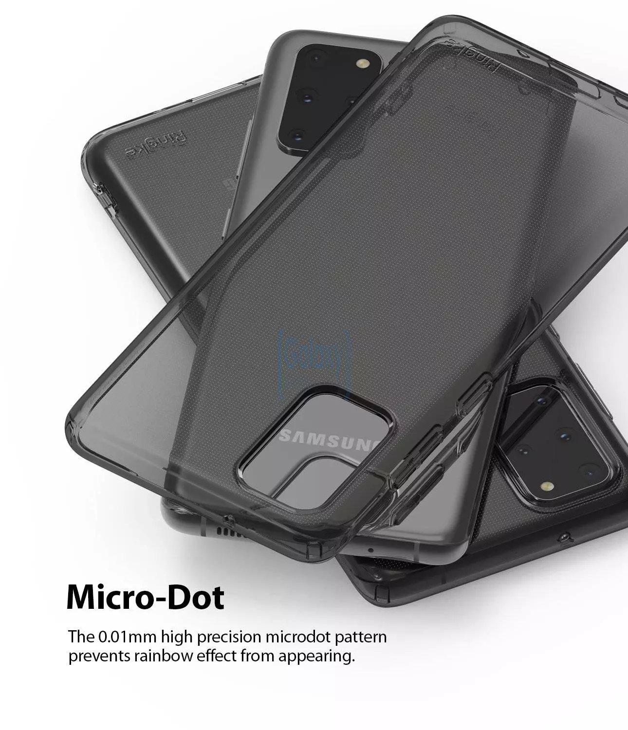 Чехол бампер Ringke Air для Samsung Galaxy S20 Plus Clear (Прозрачный)